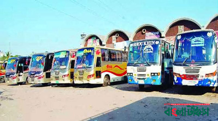 ঢাকা-ময়মনসিংহ রুটে বাস চলাচল বন্ধ